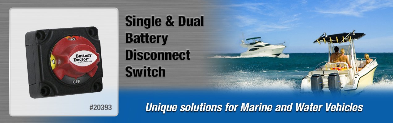 Single & Dual Battery Disconnect Switch