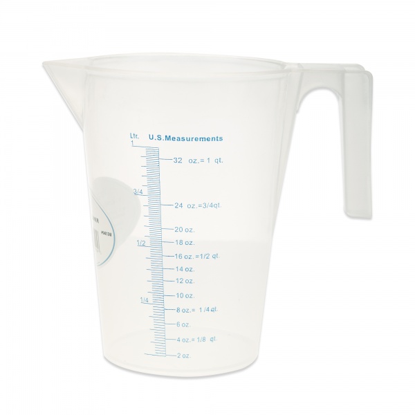 1 Liter Capacity WirthCo 94130 Funnel King General Purpose Graduated Measuring Container 