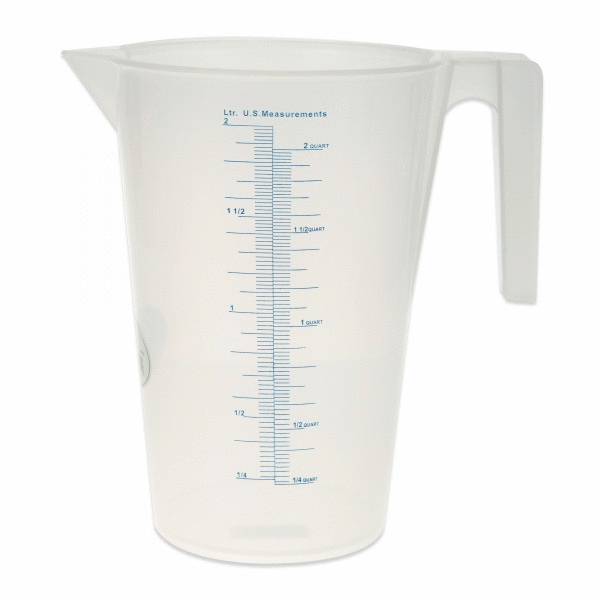 2Liter General Purpose Graduated Measuring Container