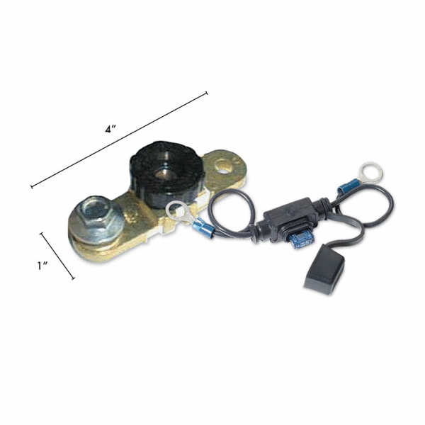 WirthCo 20310 Battery Doctor Battery Knob Switch with Bypass for Side Mount Battery