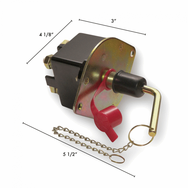 HeavyDuty Dual Battery Disconnect Switch