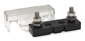 Fuse Block For Open Link Style Fuse Limiters With Protective Cover