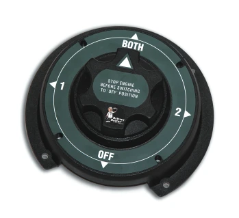 4 Position Master Battery Disconnect Dual Battery Selector Switch