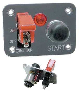 Start/Ignition Panel- 2 Switch/1 LED