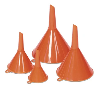 4 Pack Polyethylene Economy Funnel Set