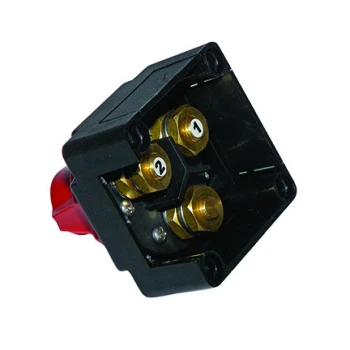 4-Position Mini Master Dual Battery Disconnect Switch