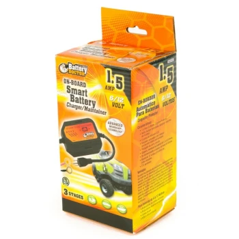 Automatic Smart Battery Charger and Maintainer