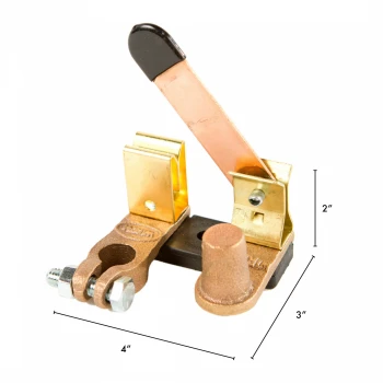 Top Post Battery Disconnect Switches with Vertical Operation